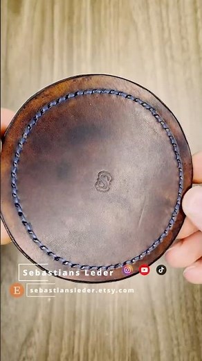 DIY Leather Coasters: Easy & Stylish Crafting Tutorial!