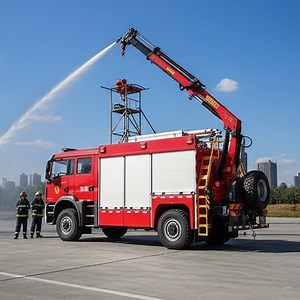 [Hot Item] Compact Fire Engine with High Capacity for Urban Fire Challenges
