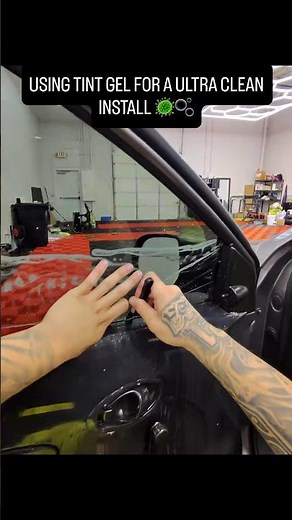 The Secret to a Cleaner Window Tint Install 👀