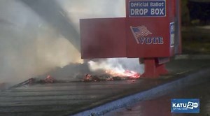 Ballot drop box in Clark County, Washington was lit on fire. Hundreds of ballots were reportedly inside at the time. ANOTHER reason these should be illegal! | Anthony Prewitt