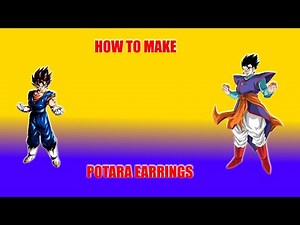 How to make Potara Earrings