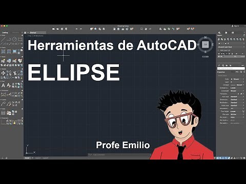 Comando ELLIPSE en AutoCAD