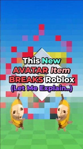 THIS NEW AVATAR GLITCH CAN BREAK ROBLOX..