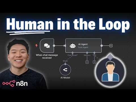 The Secret to Making AI Agents 100% Reliable - Human in the Loop (n8n)