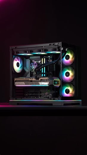 Meet the ZEAL RGB. An edge to edge tempered glass mid tower with a dual chamber layout, built to showcase your hardware with strong airflow and integrated RGB for that extra visual punch. ✨🌈 Designed for serious builds, ZEAL RGB supports full ATX motherboards, the latest Intel and AMD processors, flagship graphics cards and advanced cooling. The dual chamber design keeps custom loops, reservoirs and radiators neatly organised, with support for up to 10 fans to handle intense gaming or creative 