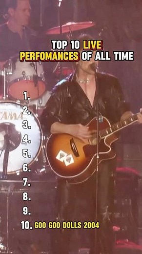 Top 10 Live Performances of all Time! 🙌