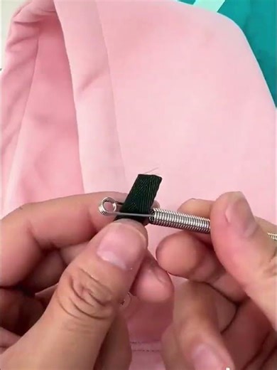 Bendable Spring Drawstring Threader Clip Pants Hoodies Elastic Band La