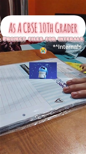 Maths project file for internal exams💢😭— As A CBSE 10th Grader| #10grader #exam #minivlog