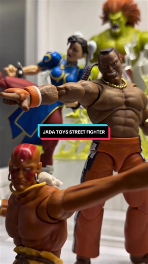 Jada Toys Street Fighter Figures: Part 2 Display