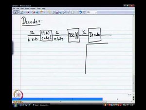 Mod-01 Lec-07 Optimal Decoders