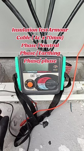 Insulation Test Cable for Electricians and Wiremen