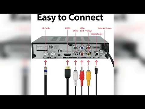 Review: ATSC Digital Converter Box with TV Tuner, TV Recording, USB Multimedia Function, 1080P...