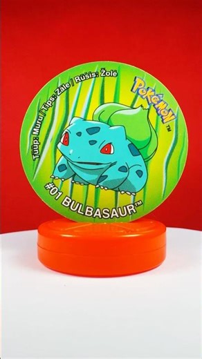 TAZO POKEMON №01 (#01 BULBASAUR) #pokemon #tazo #bulbasaur