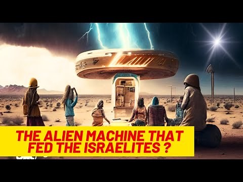 Alien Machine: Mysterious Manna Device that Fed Moses and the Jews in the Wilderness.