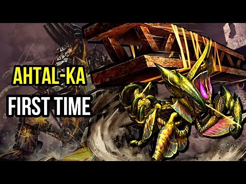 Hunting The Final Boss Of MHGU For The First Time | AHTAL-KA Solo
