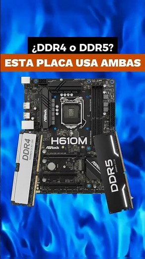 ASRock Lanza Placa DDR4 y DDR5 Por Crisis RAM
