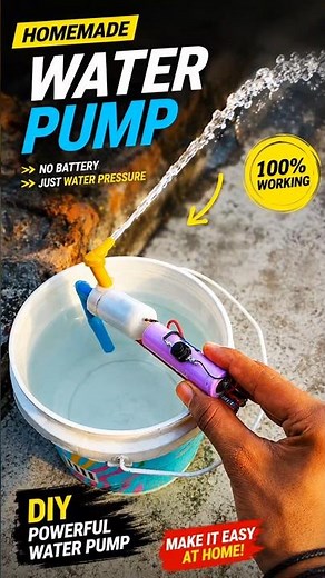 how to make water pump making model science project video 6th class #viral #project #shorts