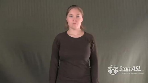 Watch how to sign 'accountant' in American Sign Language.
