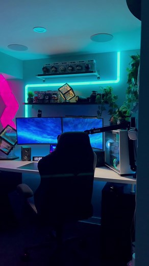 Warm or cold?😅 #fypシ #techtok #setupwars #cleansetup #gamingpc #pcsetups