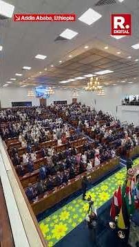 PM Modi Receives Standing Ovation in Ethiopia