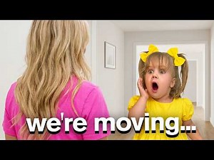 Telling Our Daughter We are Moving!