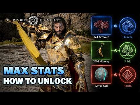 MAX Stats Are LOCKED Until You Get These Items… Red Seaweed, Ginseng & Abyss Cell | Crimson Desert