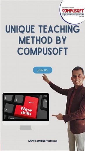 " Compusoft Training Method Explained | One-on-One Learning with Experts | CompusoftEducation"