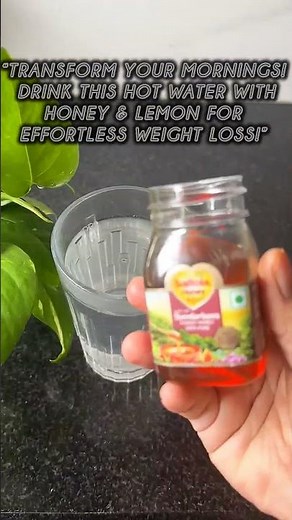 "Unbelievable Morning Detox Drink: Hot Water, Honey & Lemon Recipe for Quick Weight Loss!" #detox