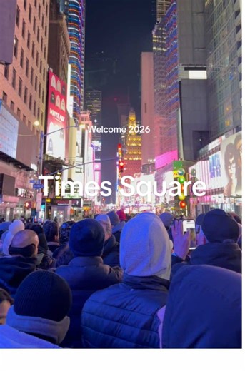 New Year’s Eve Times Square 2026#newyork #manhattan #nyc #fyp #foryoupage