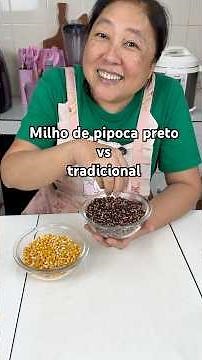 Black Popcorn vs. Traditional 🍿