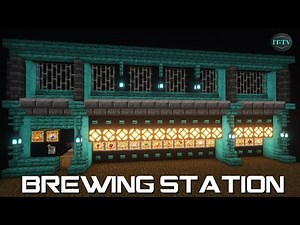 Building A AUTOMATIC BREWING STATION In Minecraft - TUTORIAL