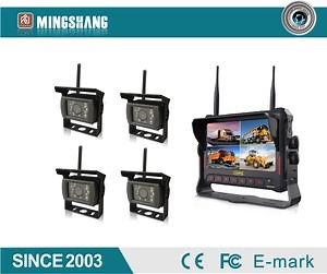 [Hot Item] 7 Inch 4CH HD Digital Wireless Camera System with Recorder