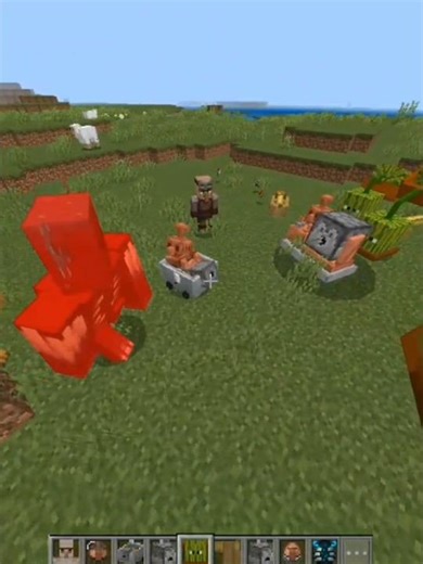Villager Soldier Vanilla Add-On #minecraft #viral #minecraftshorts