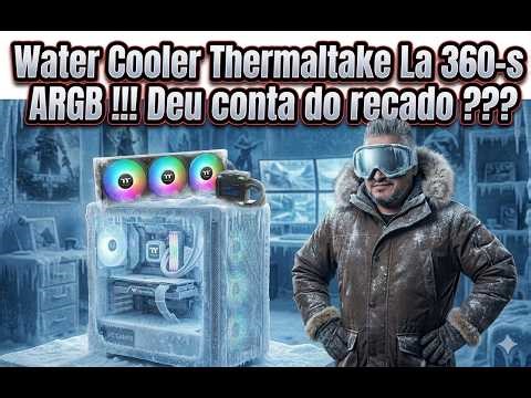 Thermaltake LA360-S Water Cooler 🧊 Installation and Testing!!!