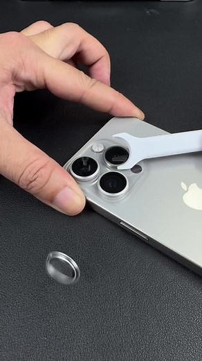 How to Replace and Remove Camera Lens Film on iPhone 15