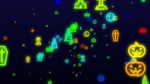 Halloween Icons Animation Loop Seamless Pattern Stock Footage Video (100% Royalty-free) 1058935151 | Shutterstock