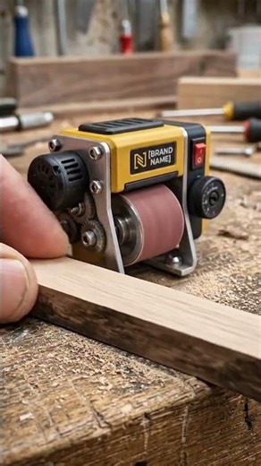 😱 Tiny Drum Sander Makes Wood PERFECTLY Smooth! #shorts