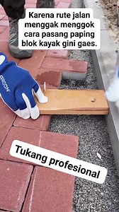 Cara Pasang paping blok #cara #tutorial #papingblok | Gambar Pandangan
