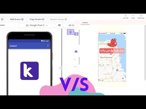 Kodular vs Thunkable | Better Tool for Creating Apps Without Coding | No-Code