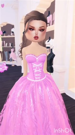 Cute gown hack❤️ @TheFantasyRolePlay #dti #roblox #shorts #dresstoimpress #roleplay