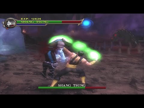 Mortal kombat shaolin monks Shang Tsung Vs Sub-Zero