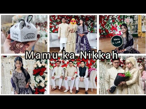 Talha Mamu ka Nikkah 😍 | Family Celebration 🥰