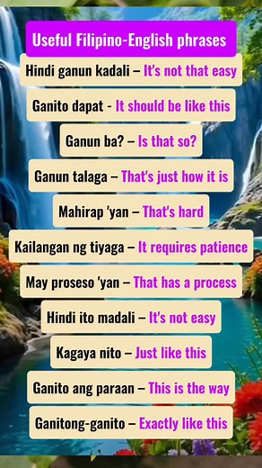 Enhance your Filipino-English skills by watching this video #educational #filipinoEnglish #vocabularies | Janes Lessons