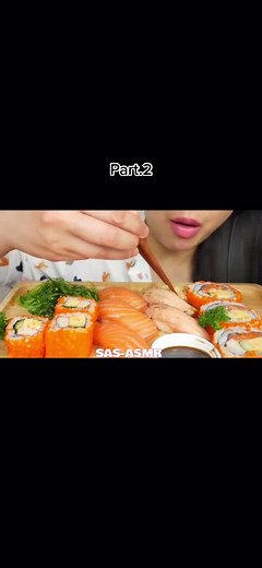 #asmrelaxingsounds #videotofallasleep #sushiplate ##sushiasmr #relax #asmreatingsushi