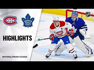 Canadiens @ Maple Leafs 2/13/21 | NHL Highlights