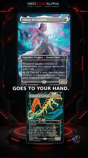 Liliana Turns Creature Drops Into Confidant Card Selection