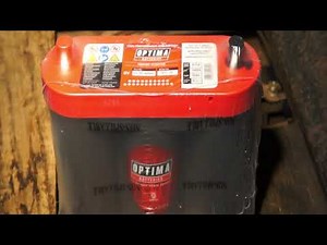 Optima Red Top battery for Model T Ford