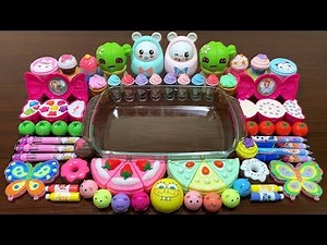 Mixing GLITTER and MAKEUP Into Slime || Satisfying Slime Videos || Boom Slime