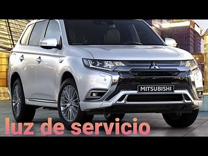 How to reset the service light on the Mitsubishi Outlander