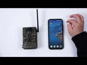 Steps to Connect the Cellular Trail Camera to Your Smartphone XG 11